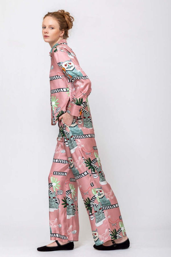 Odeeh Cat & Tigers Pants