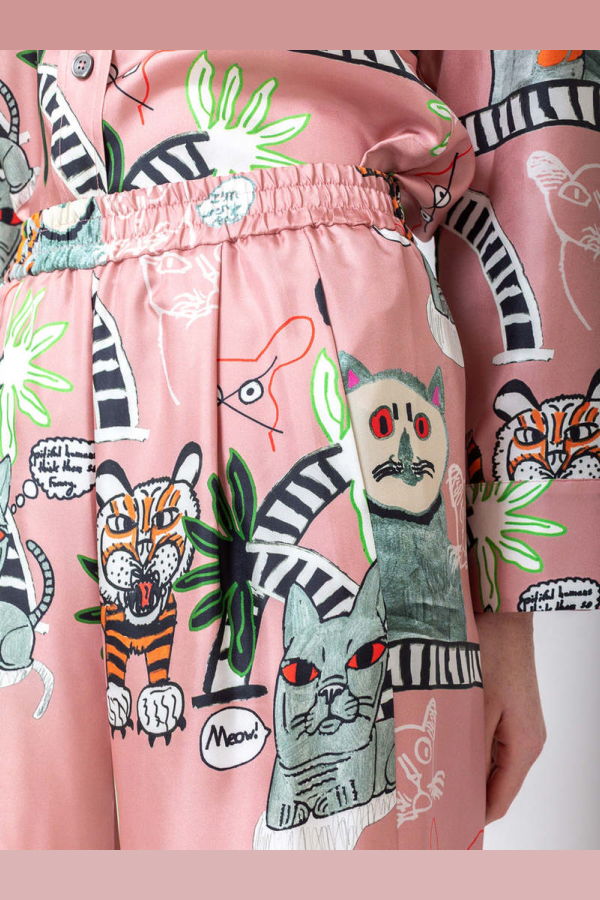 Odeeh Cat & Tigers Pants