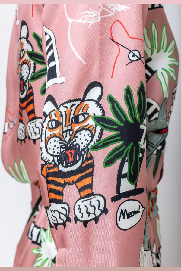 Odeeh Cats & Tigers Blouse