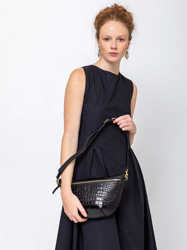 Clare V. Grande Fanny Bag - Congo Croco Clare V. Grande Fanny Bag - Congo Croco
