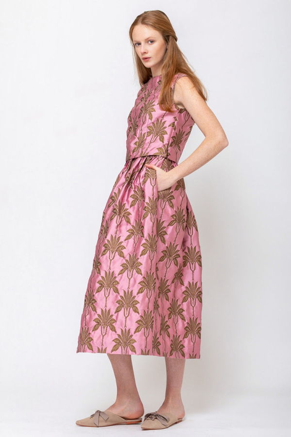 Odeeh Matelassè Palm Skirt