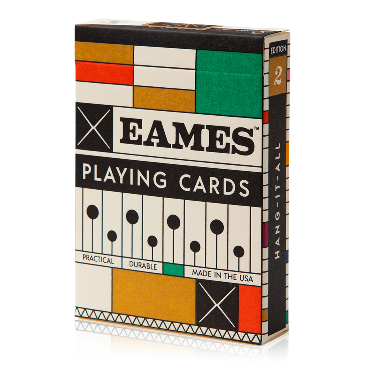 ART OF PLAY Eames "Hang-It-All" Playing Cards - Green - Image 1 of 3