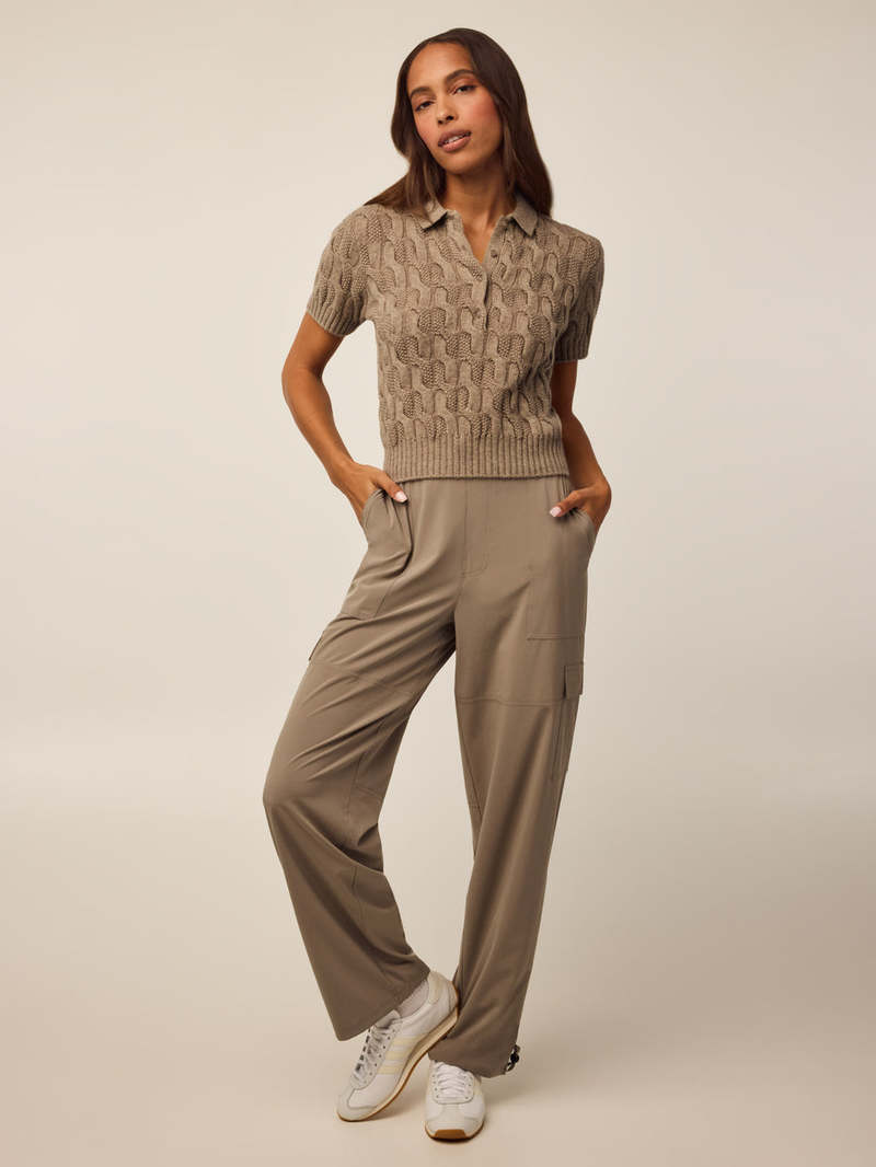 GREYSON Bardot Luxe Sweater Polo