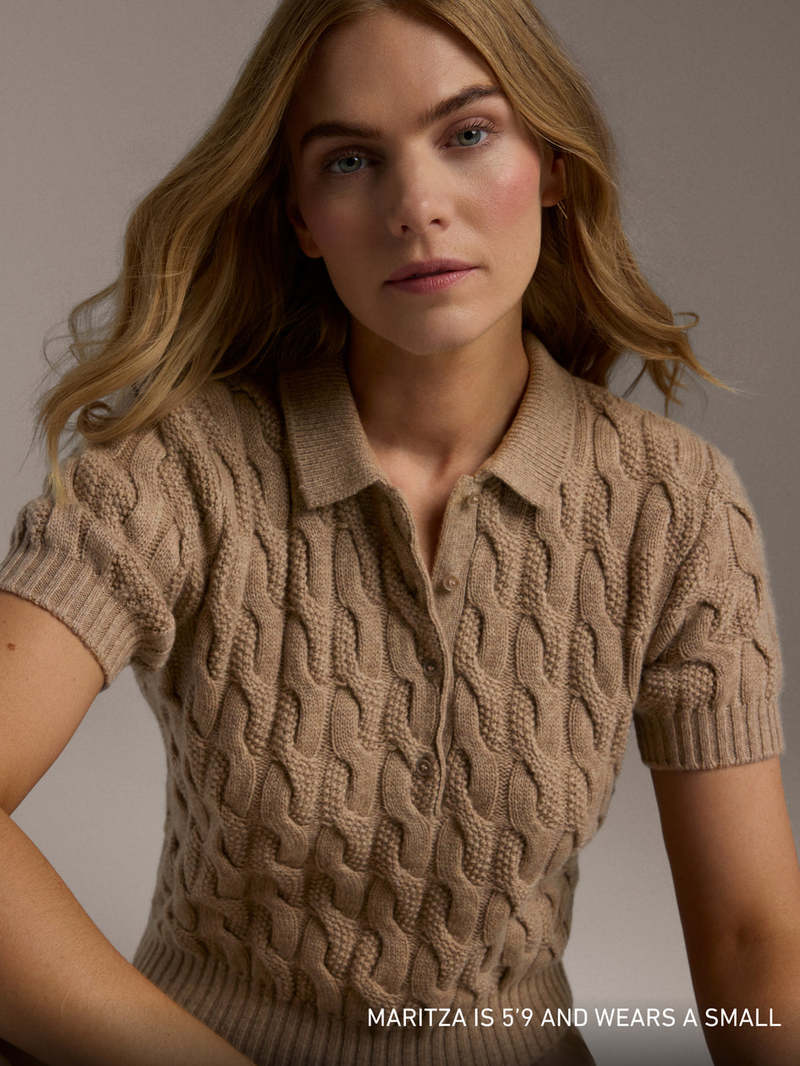 GREYSON Bardot Luxe Sweater Polo