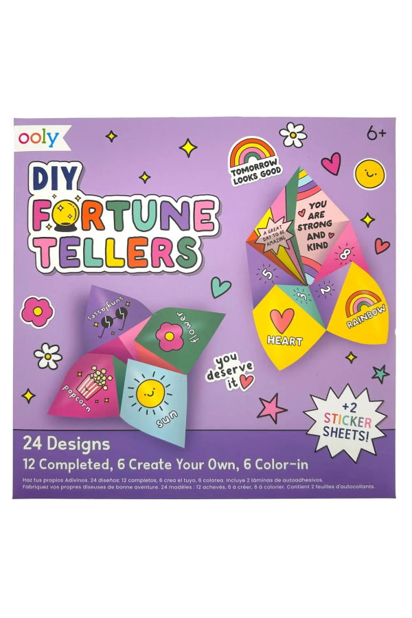Ooly D.I.Y. Fortune Tellers Kit (Set of 24 Designs)