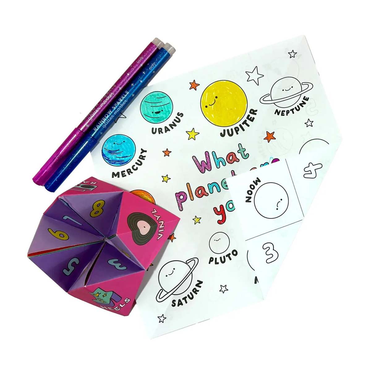 Ooly D.I.Y. Fortune Tellers Kit (Set of 24 Designs) - Image 2 of 2