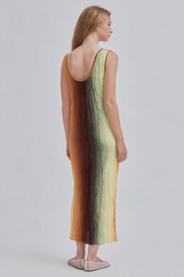SAYAKA DAVIS NEW YORK Hand Pleated Dress - Gradient