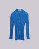 SAYAKA DAVIS NEW YORK Hand Pleated Shirt - Cerulean - Thumbnail 7