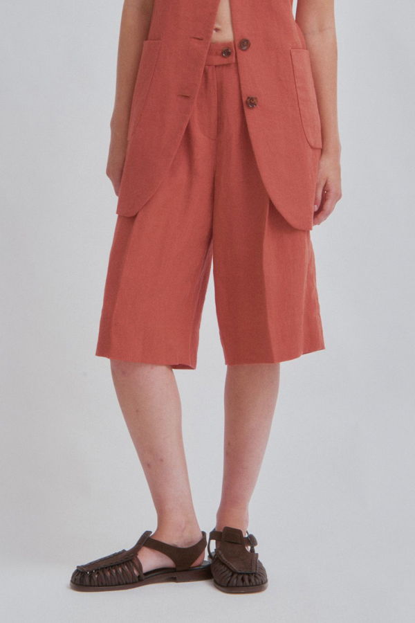 Sayaka Davis New York Shorts - Clay