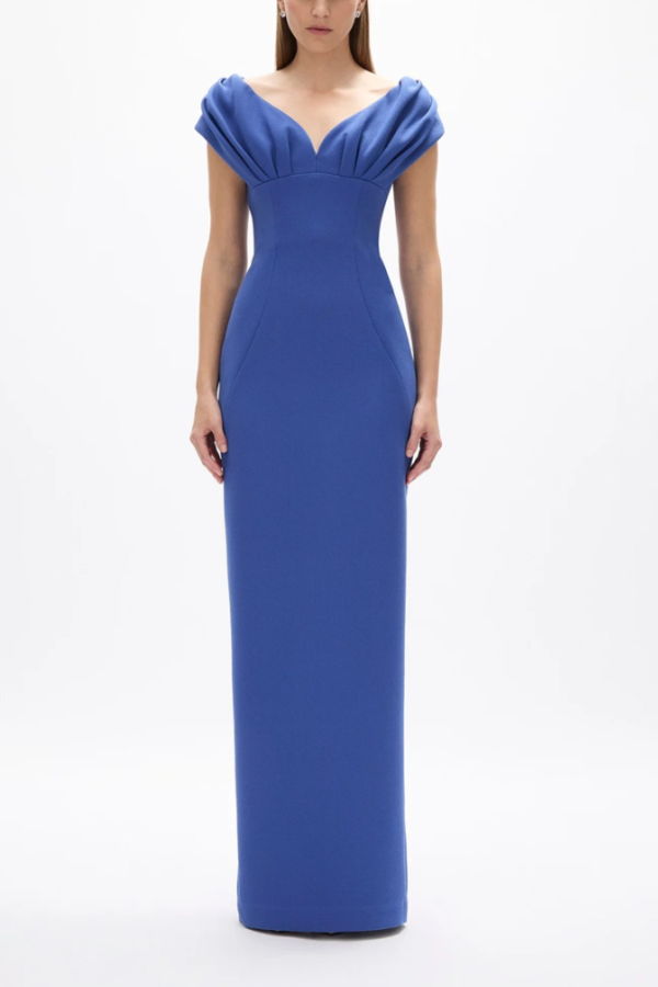 Rachel Gilbert Myra Gown - Sapphire