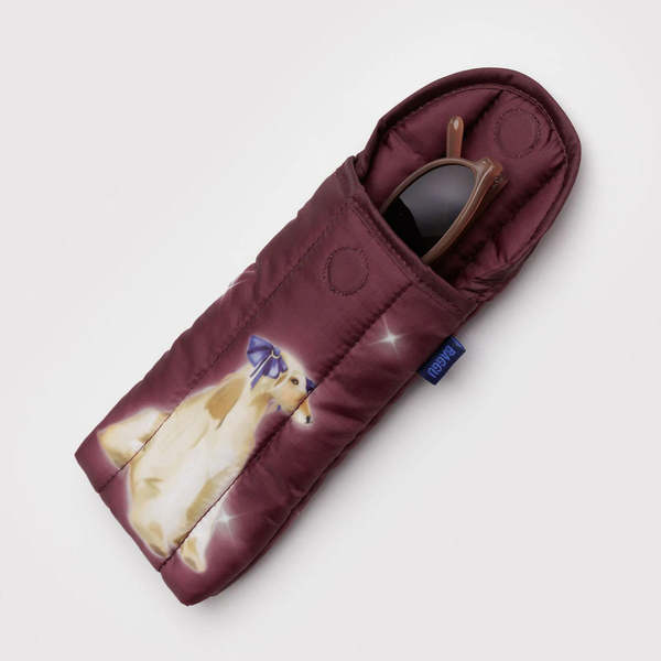 BAGGU Puffy Glasses Sleeve - Fancy Dogs