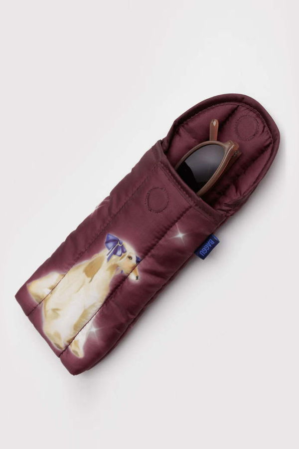 BAGGU Puffy Glasses Sleeve - Fancy Dogs
