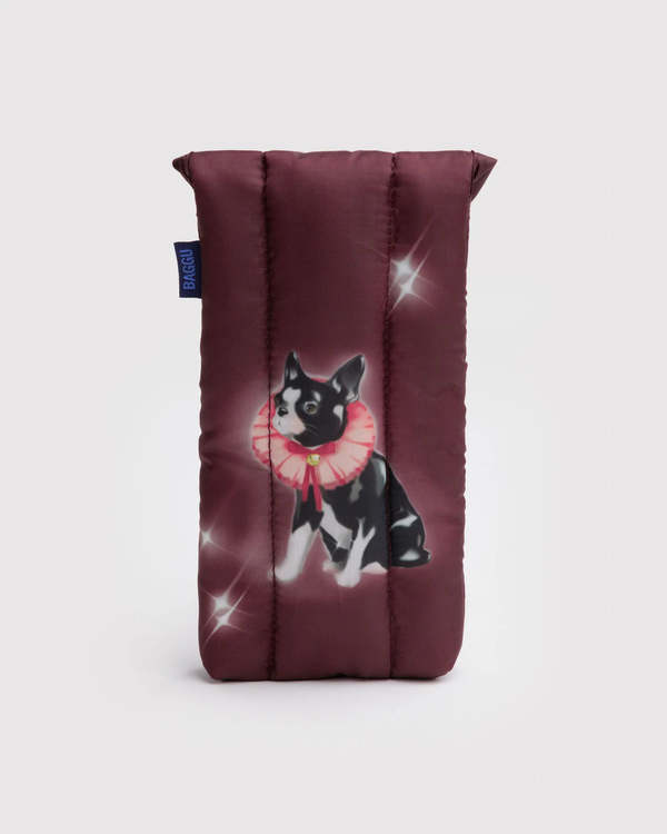 BAGGU Puffy Glasses Sleeve - Fancy Dogs
