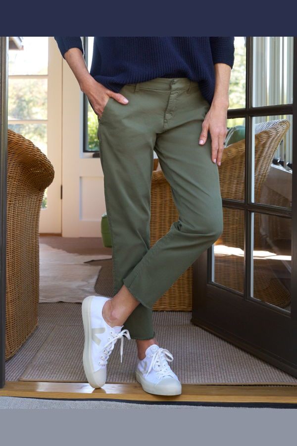 Frank & Eileen Wicklow Chino Pants - Army