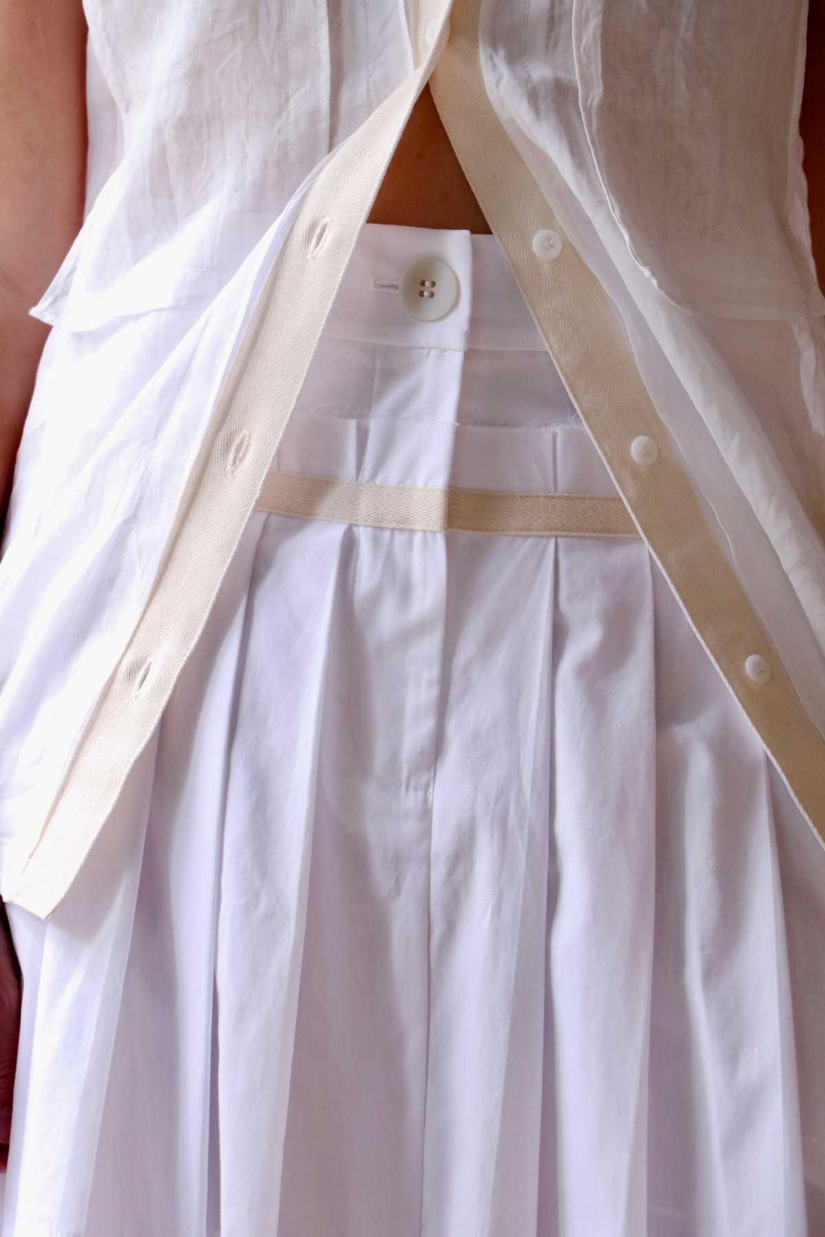 Lee Mathews Charlotte Pleat Skirt - Image 5 of 7