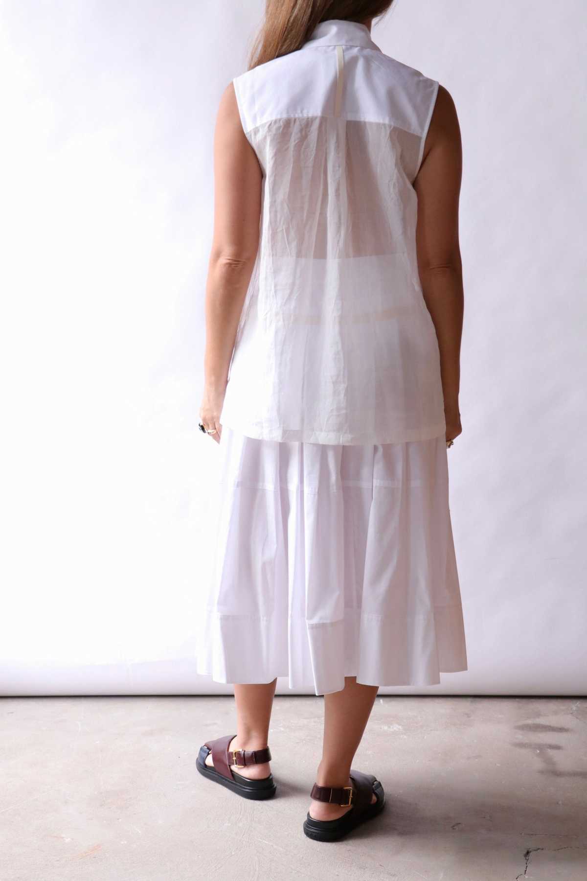 Lee Mathews Charlotte Pleat Skirt - Image 6 of 7