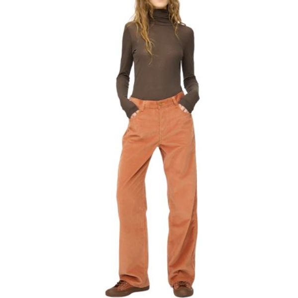 B Sides Bec Corduroy Jean - Peach Tile