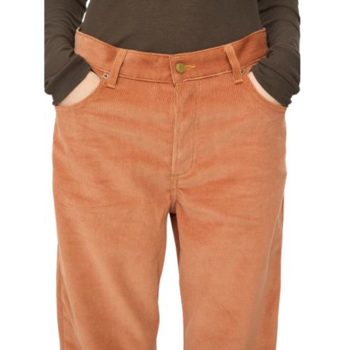 B Sides Bec Corduroy Jean - Peach Tile - Image 3 of 4