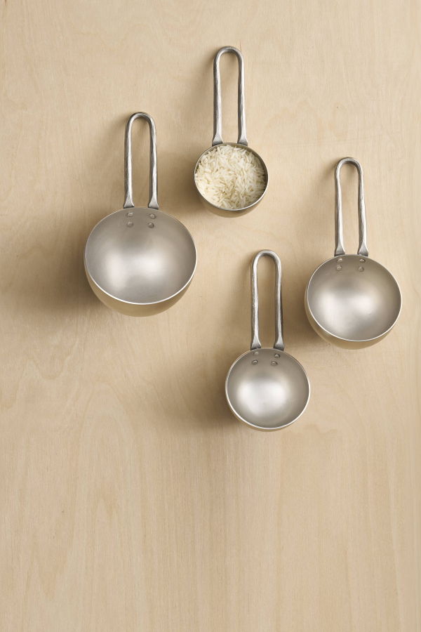 The Collective Forge Pewter Measuring Scoops Set of 4