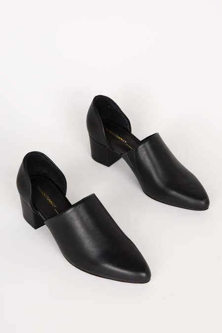 grounds Moopie Knit Pump - Black/Black | Garmentory