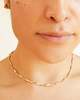 Clare V. Sardine Link Necklace - Gold - Thumbnail 2