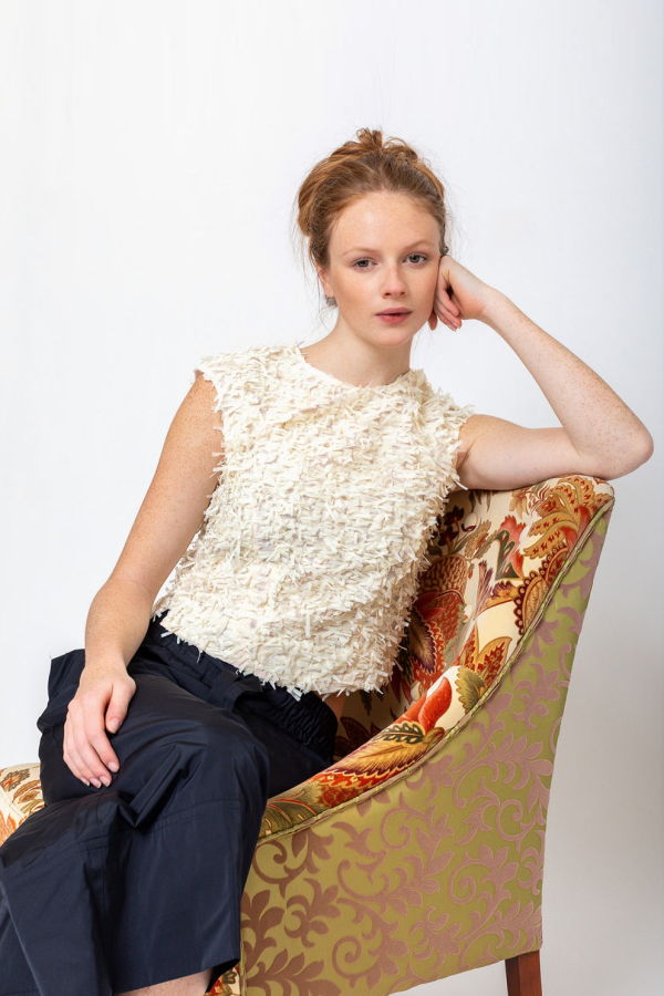 Odeeh Fringy Tapes Top