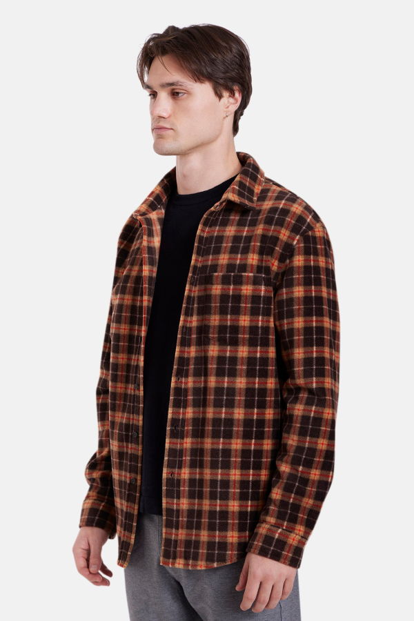 Blue&Cream Polar Fleece Overshirt