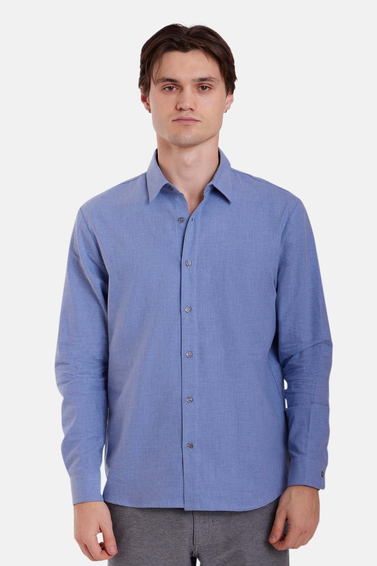 Blue&Cream Scribner Flannel Shirt - Image 1 of 4