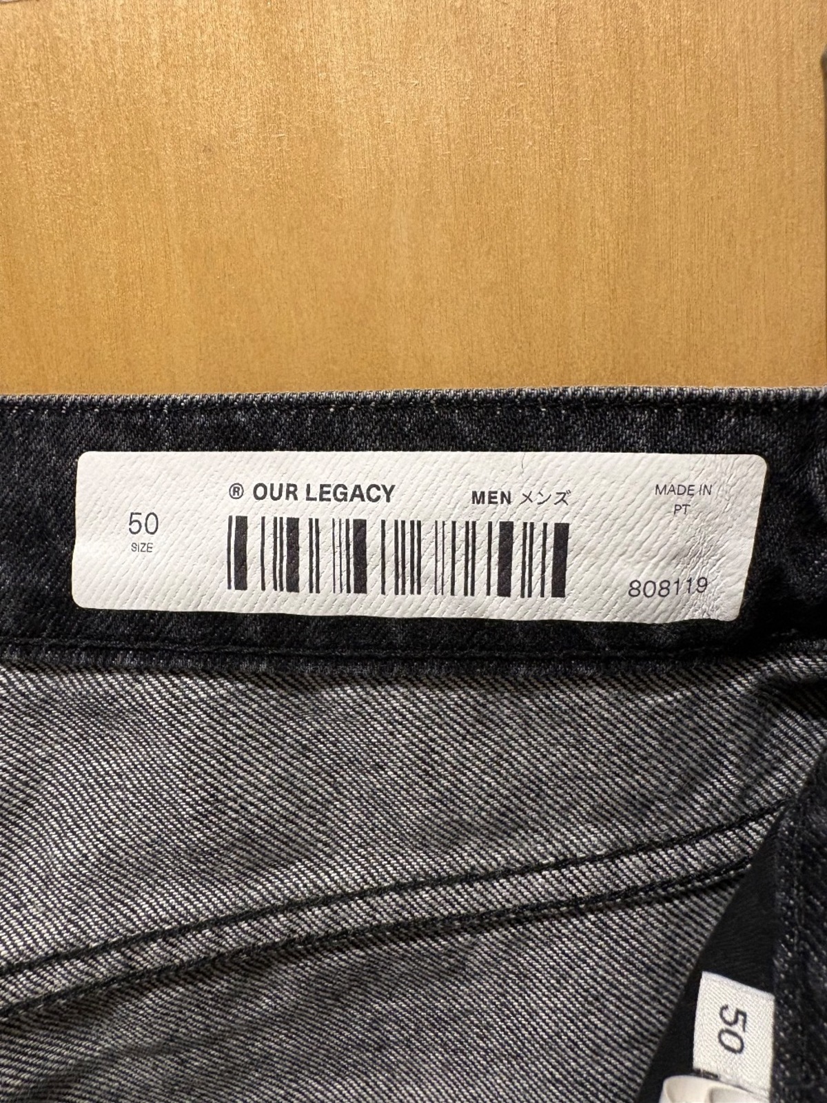 Our Legacy Third Cut Denim Supergrey Wash Jeans - Image 4 of 8