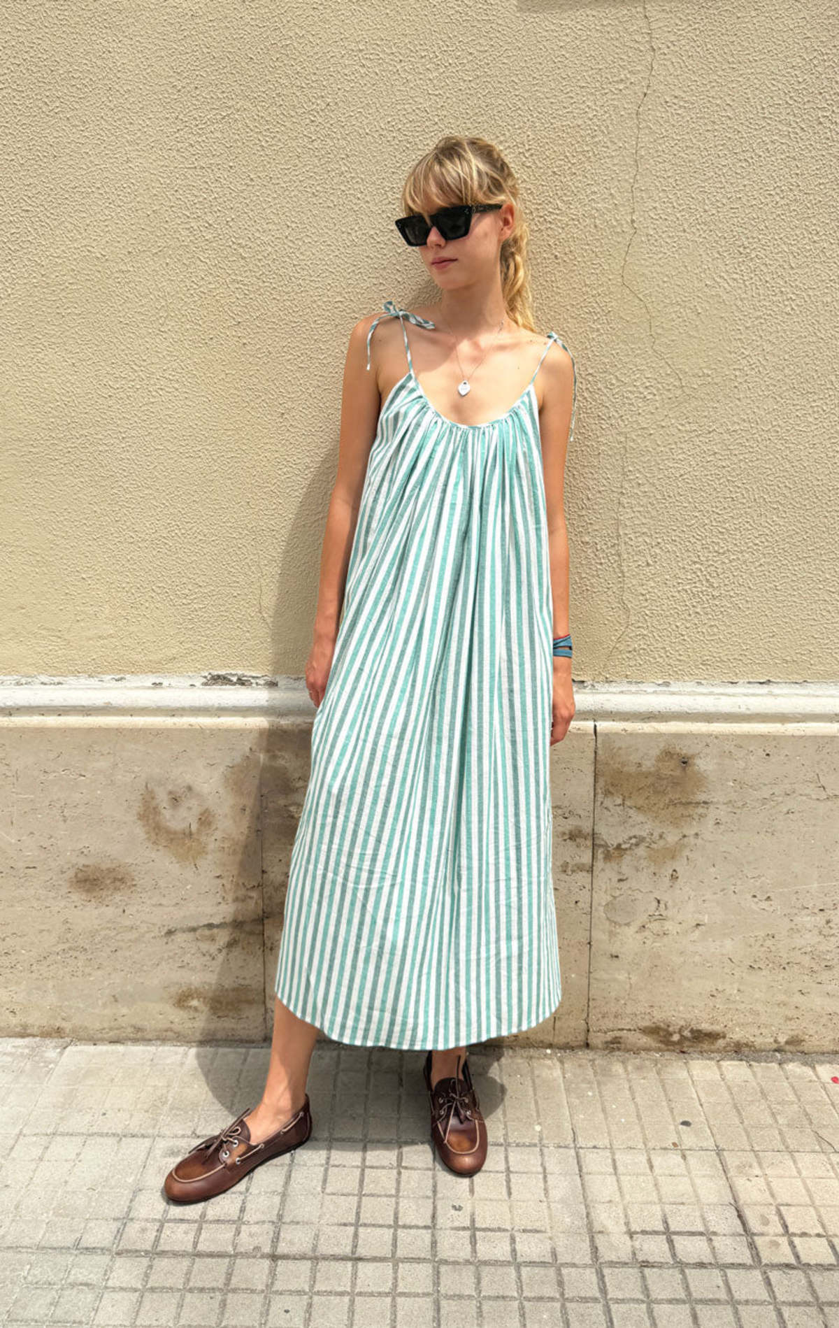 Two Shoulder Tie Dress - Image 5 of 5