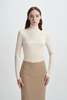 Sophie Rue Nicola Turtleneck Top - Butter Cream - Thumbnail 1