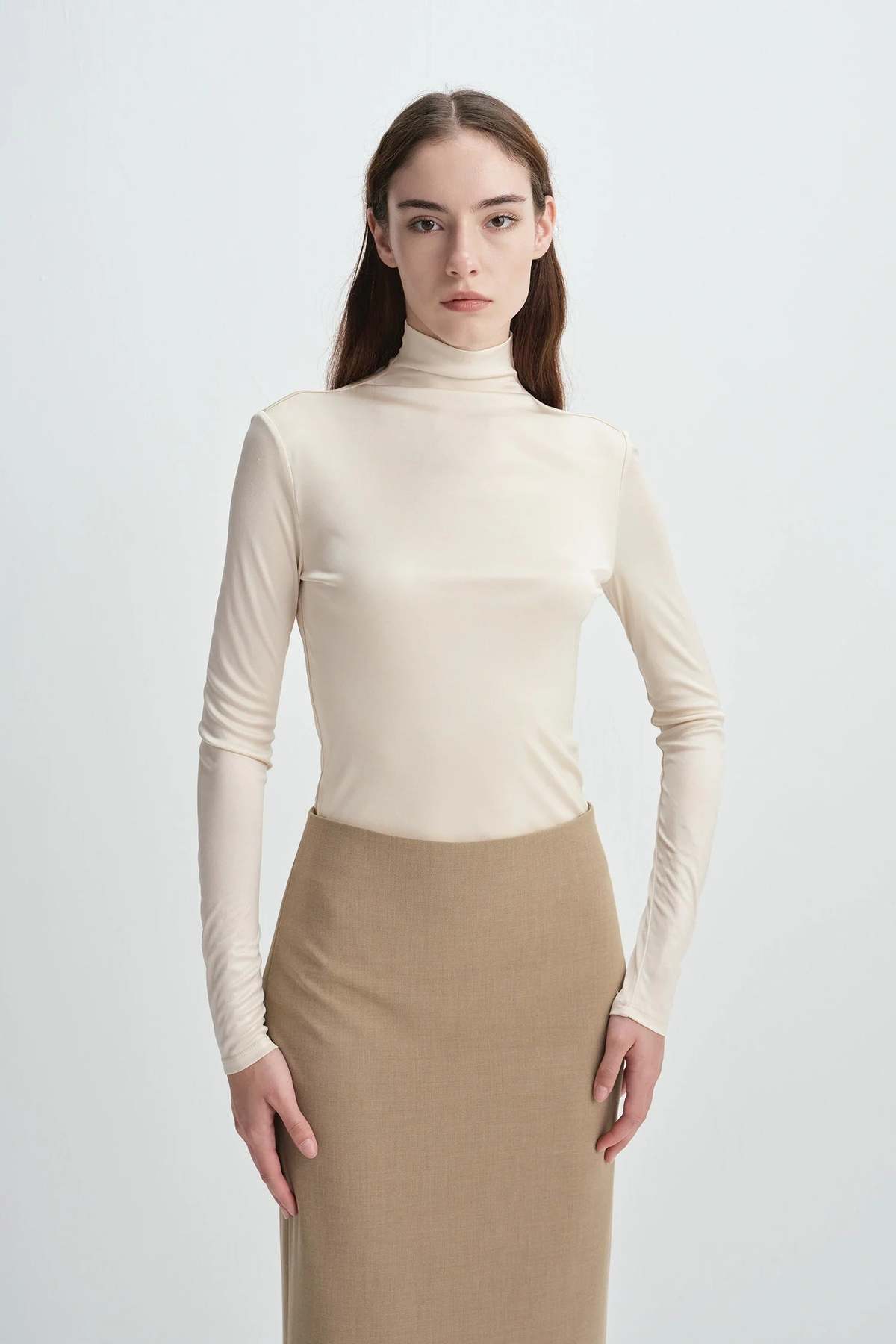 Sophie Rue Nicola Turtleneck Top - Butter Cream - Image 1 of 5