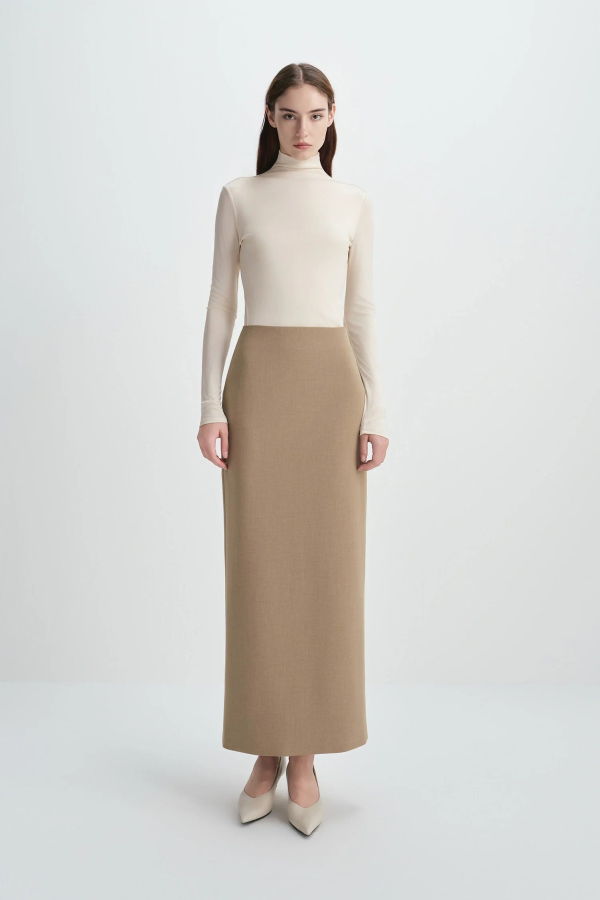 Sophie Rue Nicola Turtleneck Top - Butter Cream