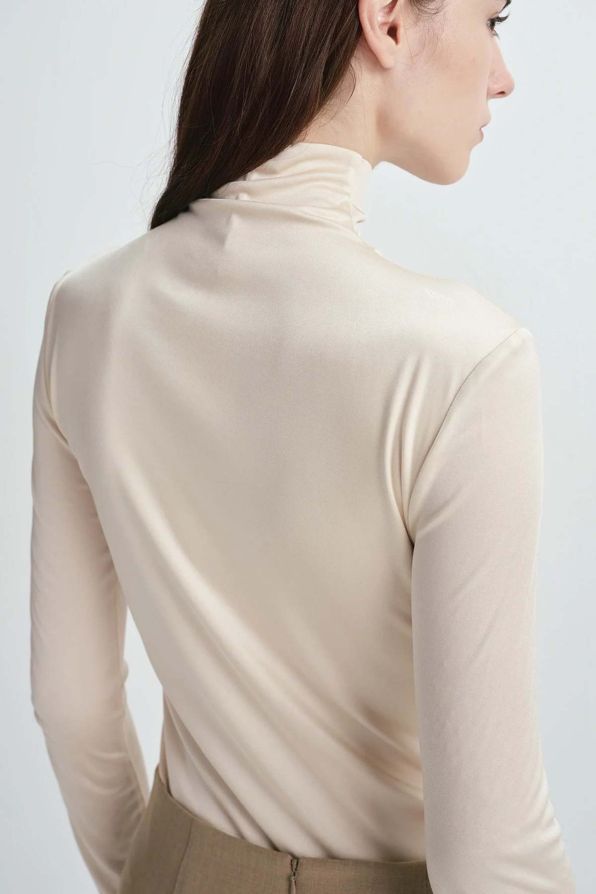 Sophie Rue Nicola Turtleneck Top - Butter Cream - Image 5 of 5