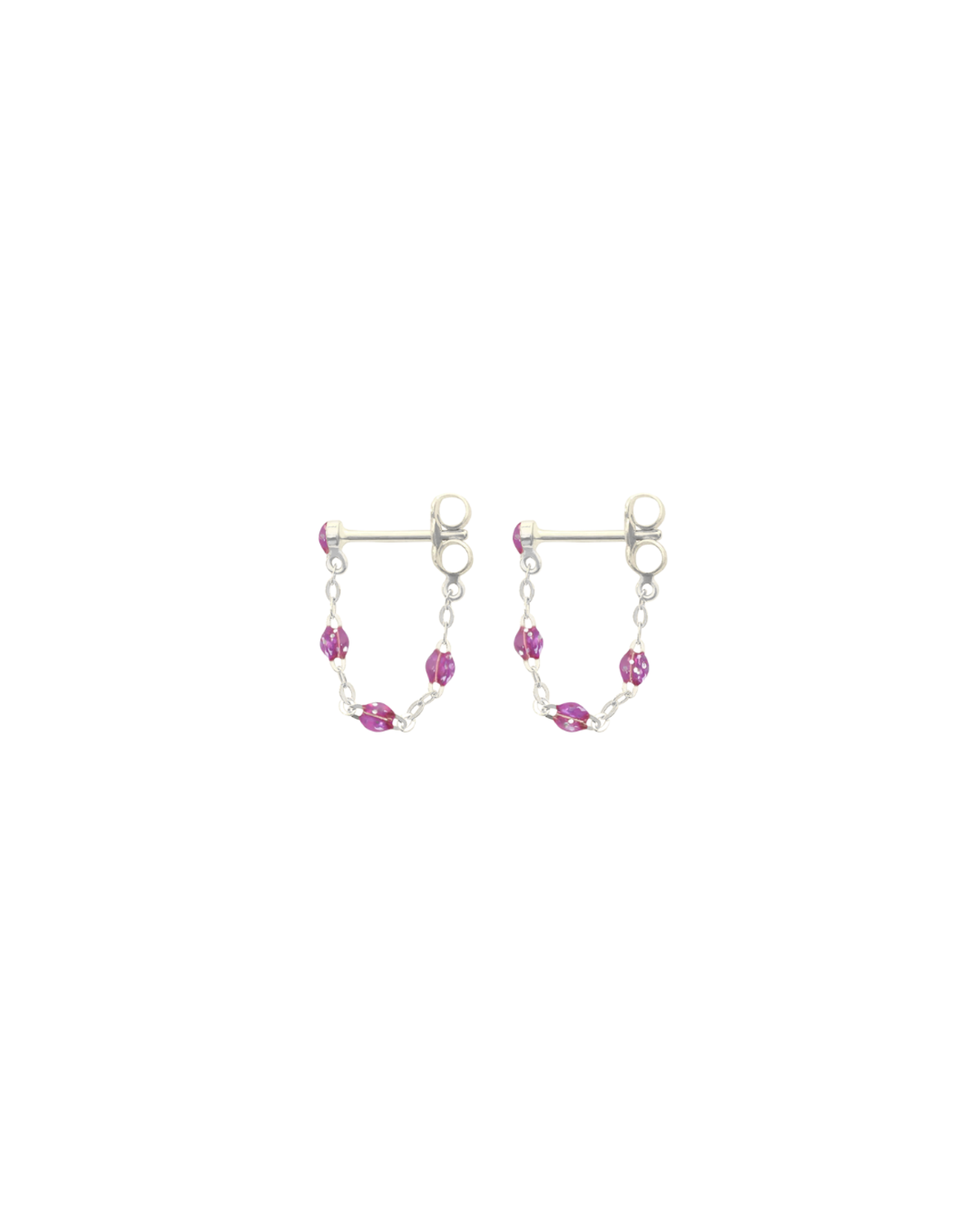 gigi CLOZEAU Classic Gigi Earrings - Galaxy/Silver - Image 1 of 1