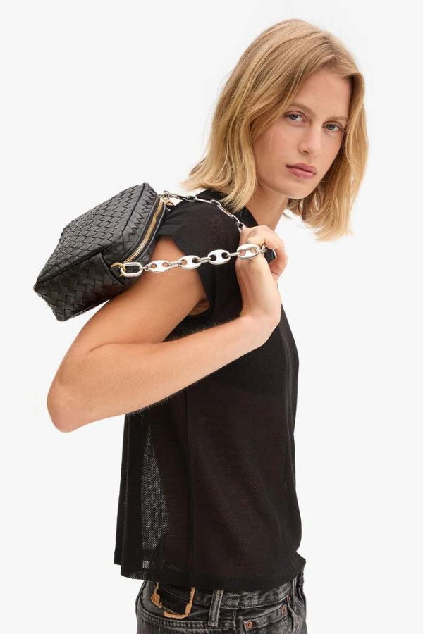 Clare V. Shortie Strap Mariner Chain Bag Strap
