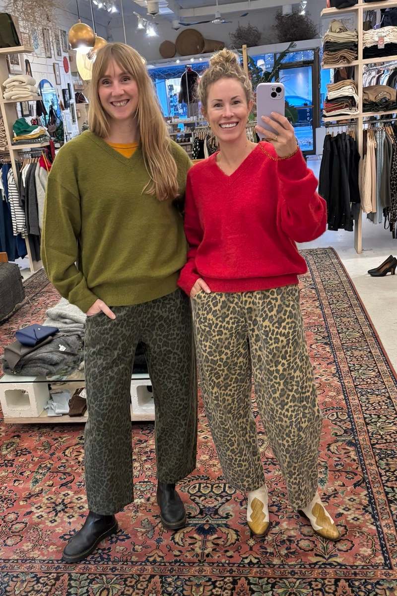 Le Bon Shoppe James Mohair Sweater - Red