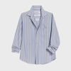 Frank & Eileen Barry Shirt - Wide Blue Stripe - Thumbnail 1