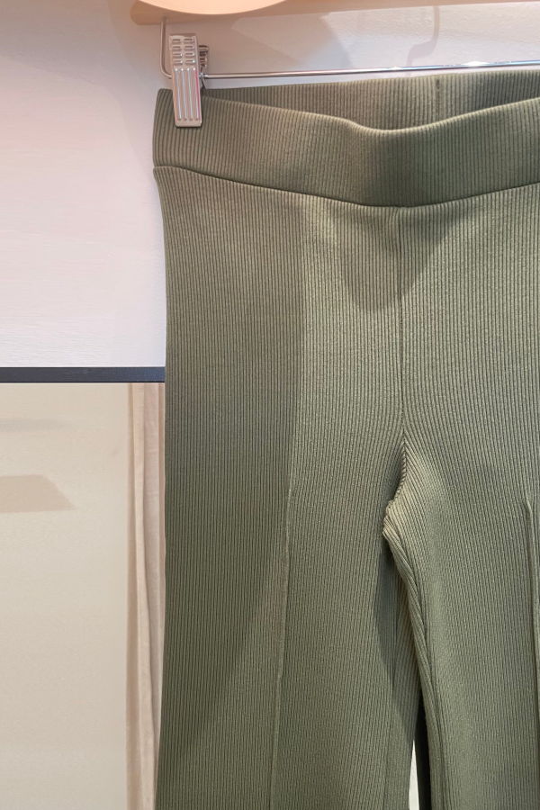 Donni. The Rib Kick Flare Pants