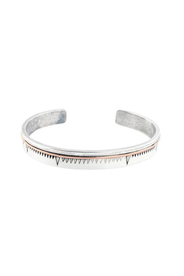 NORTH WORKS Copper Line Bracelet - Silver