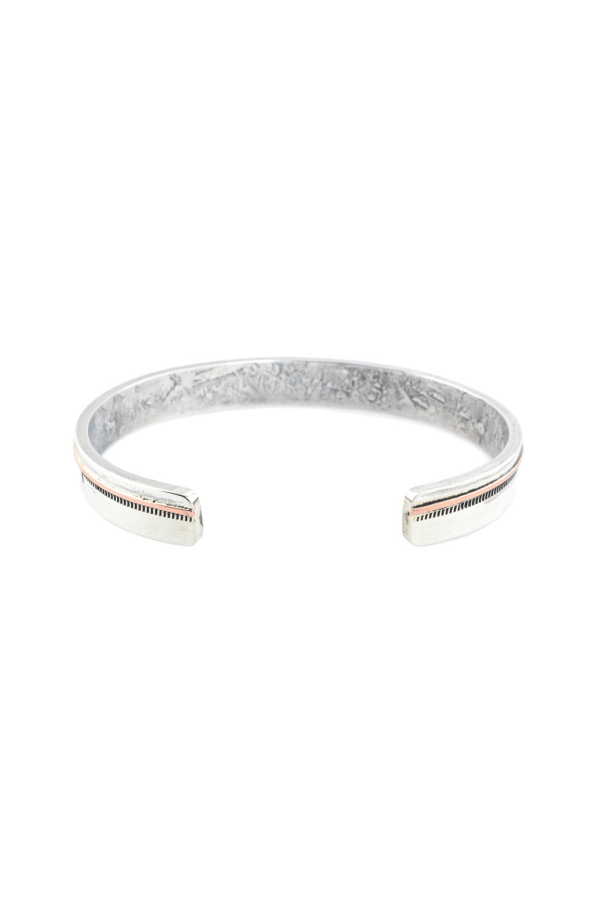 NORTH WORKS Copper Line Bracelet - Silver