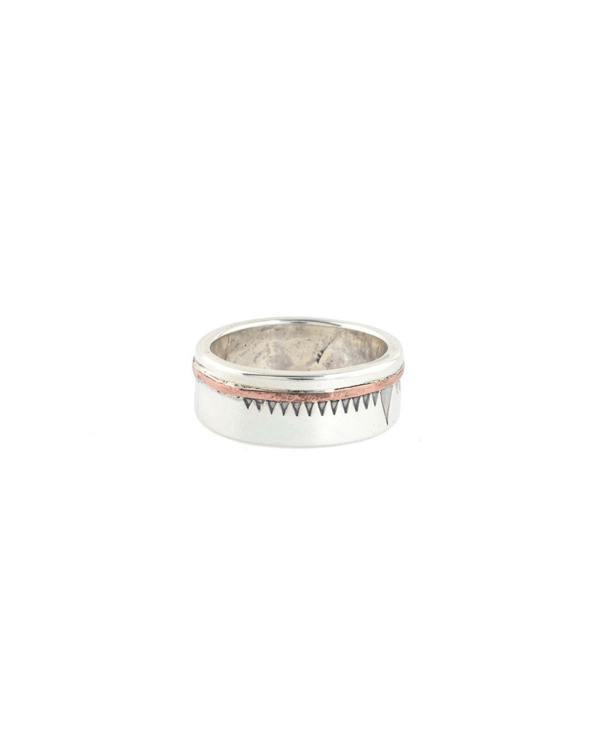 NORTH WORKS Copper Line Ring - Silver - Image 2 of 3