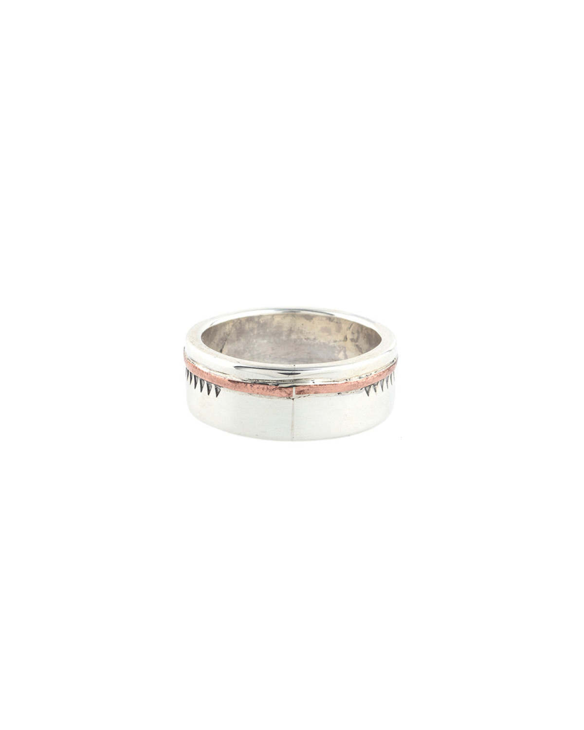NORTH WORKS Copper Line Ring - Silver - Image 3 of 3