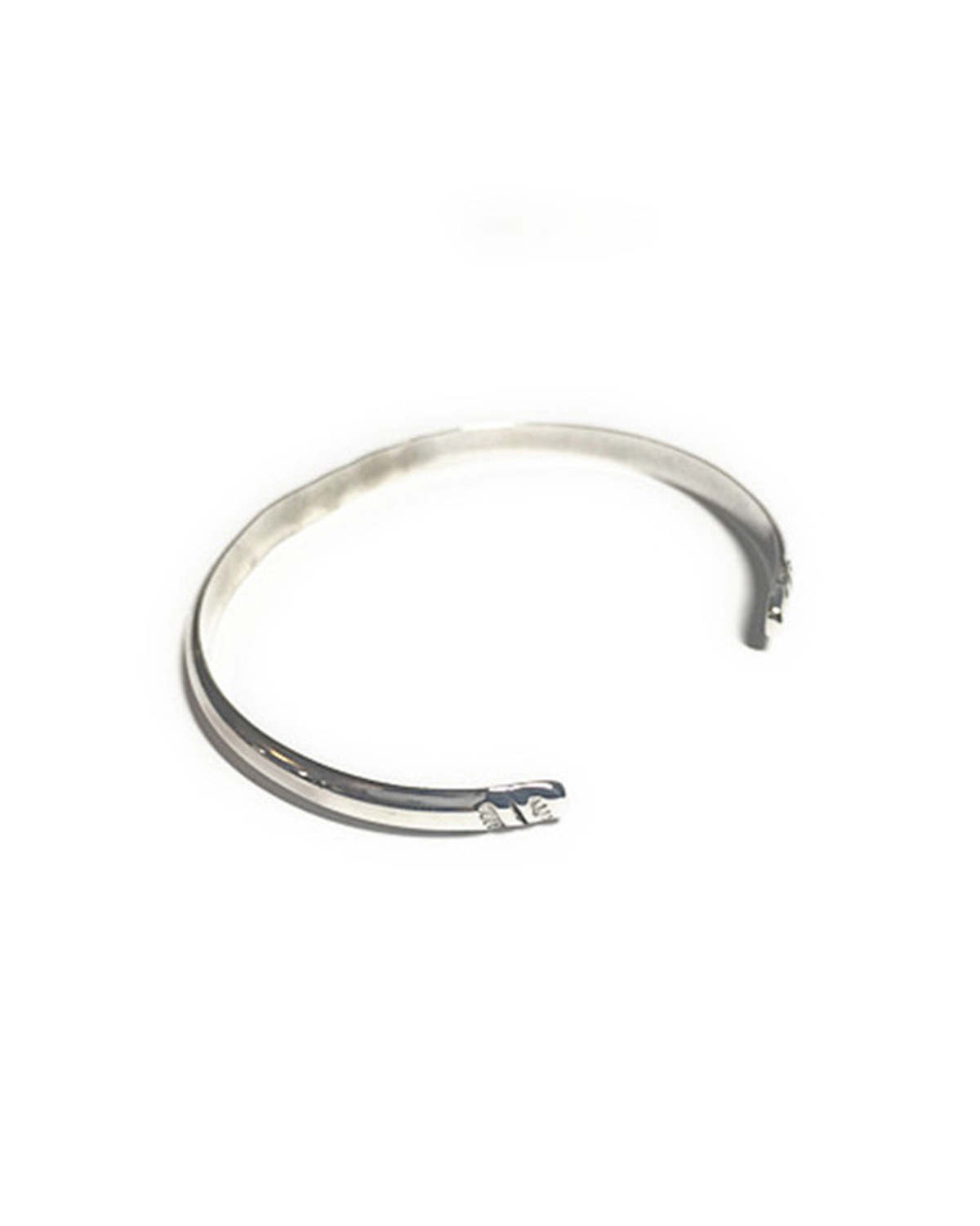 NORTH WORKS Stamp Bangle Bracelet - Silver - Image 2 of 2