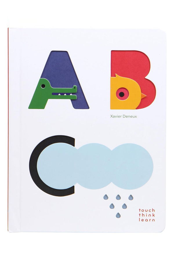 Chronicle Books "TouchThinkLearn: ABC" by Xavier Deneux Book - Multicolour
