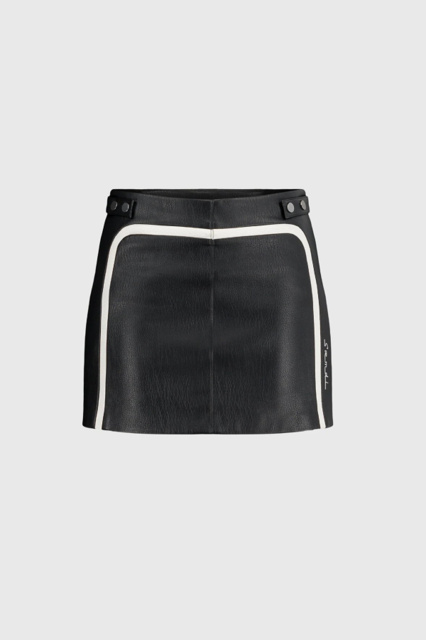 SAEMDI Moto Skirt - Black