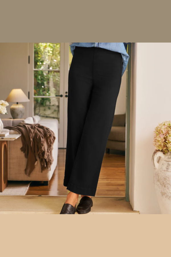 Frank & Eileen Westport Illusion Jeans - Black