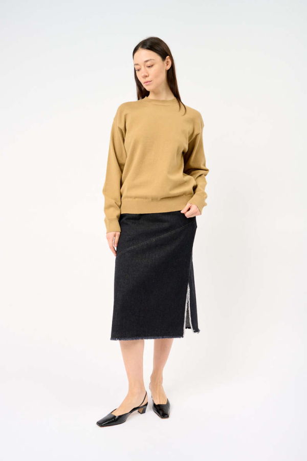 ISSUE TWELVE Una Skirt - Indigo