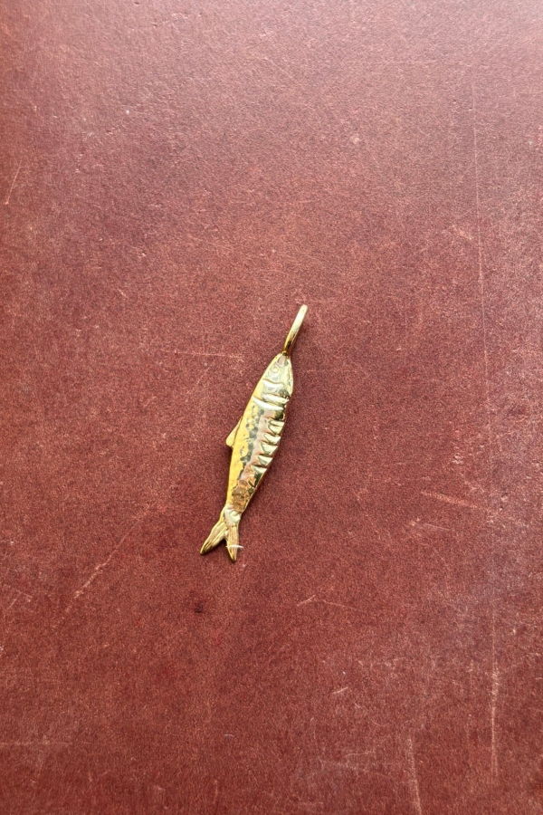 Rokosz Jewelry Sardine Charm - Gold