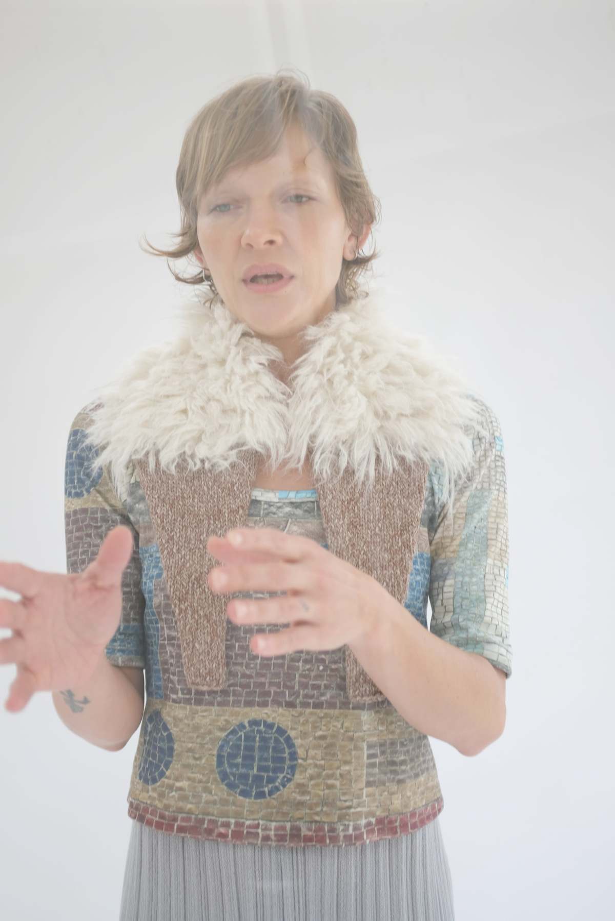 Beklina Scoop Iceland Mural Tee - Petal - Image 6 of 6